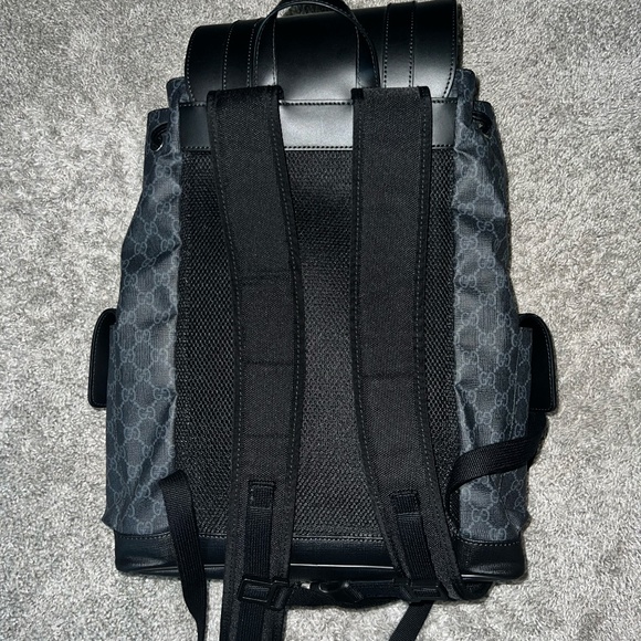 GG BLACK BACKPACK - Picture 2 of 8